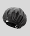 Luxury Black Shower Cap with Silk Lining