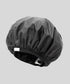 Luxury Black Shower Cap with Silk Lining